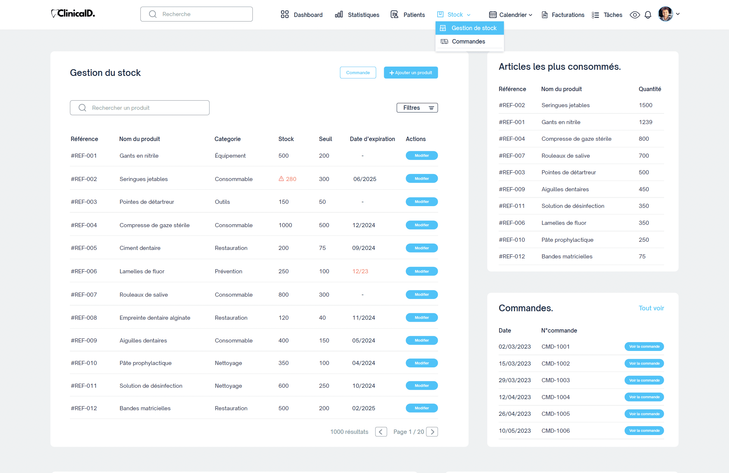 Gestion-stock-clinique